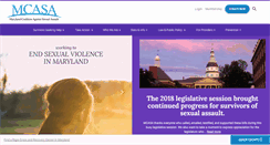 Desktop Screenshot of mcasa.org