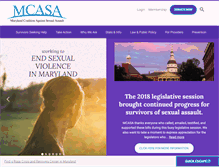 Tablet Screenshot of mcasa.org